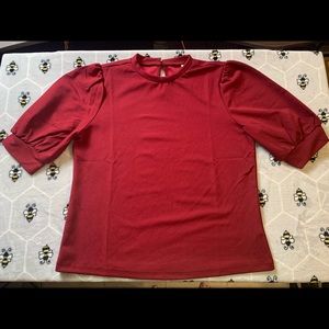 Red Size Small Women’s Blouse